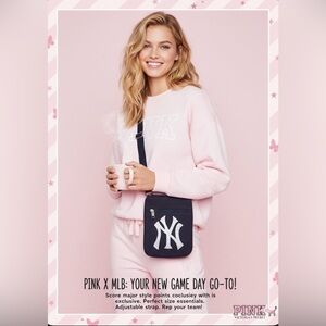 Victoria Secret PINK YANKEES Crossbody bag